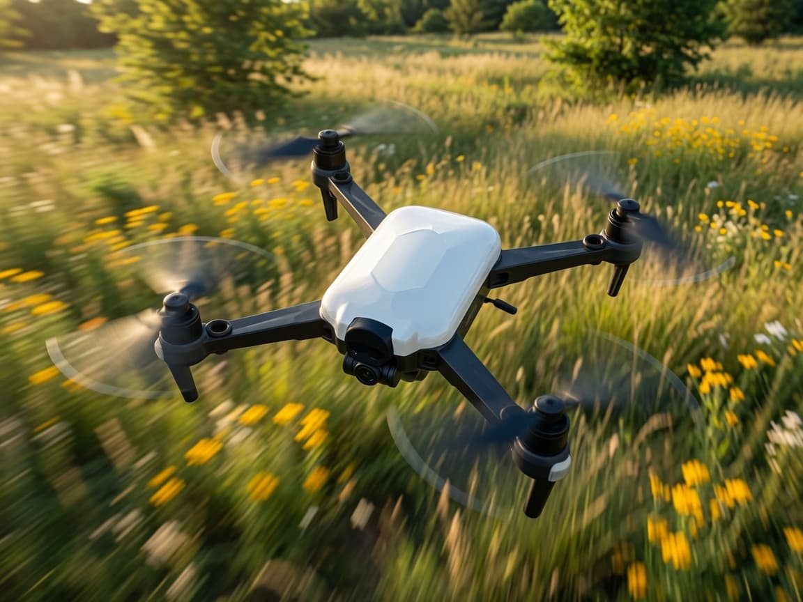 Scout 250 FPV drone in flight