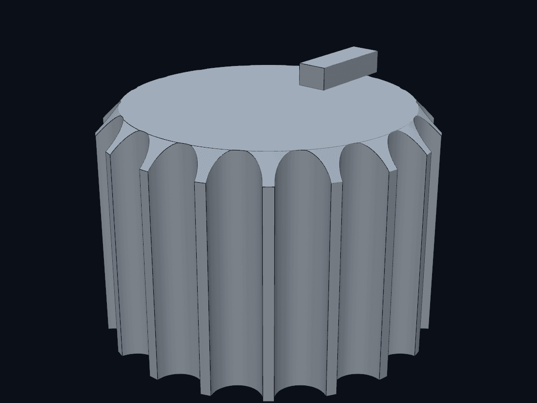 Replacement Plastic Parts — example part render